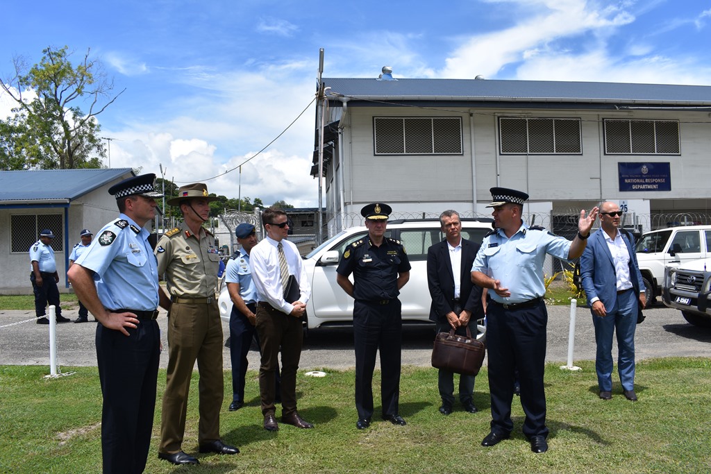 RSIPF Meet With Visiting Australian Security Chiefs | Royal Solomon ...